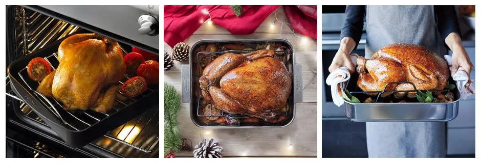 Roasting Pans, Trays, Racks & More | Cooking the Perfect Holiday Bird