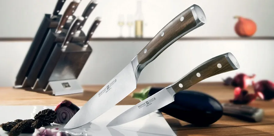 Wusthof Ikon Blackwood Knives