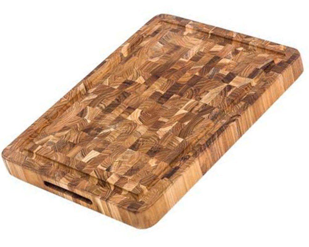 TeakHaus end-grain teak butcher block