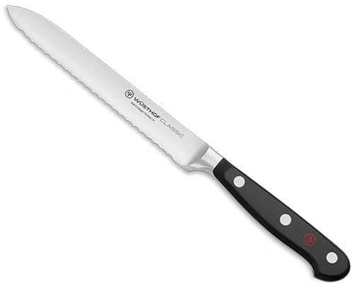 Wusthof Classic 5 in. Serrated Utility Knife