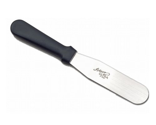 Ateco 6 in. x 1 1/4 in. Flat Spatula