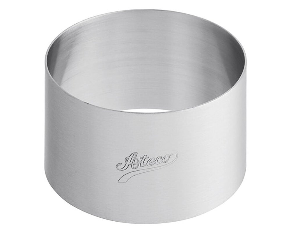 Ateco 3.25 x 1.75 Round Ring Mold
