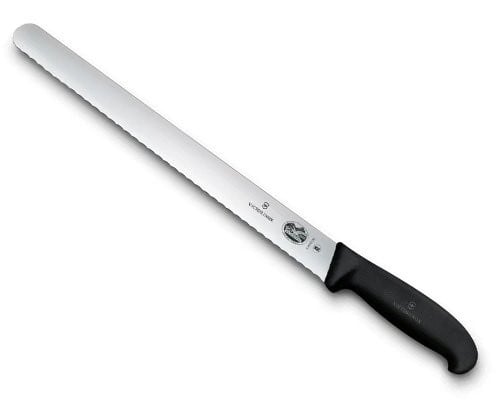 Victorinox Fibrox 12 in. Serrated Slicer