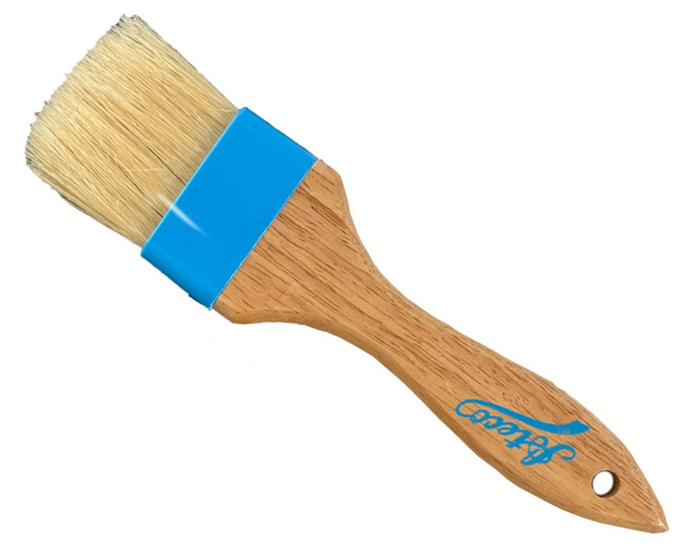 Ateco 2 in. Pastry Brush with White Bristle and Plastic Ferrule