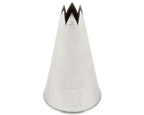 Ateco 1/4 in. Seamless Stainless Star Tip