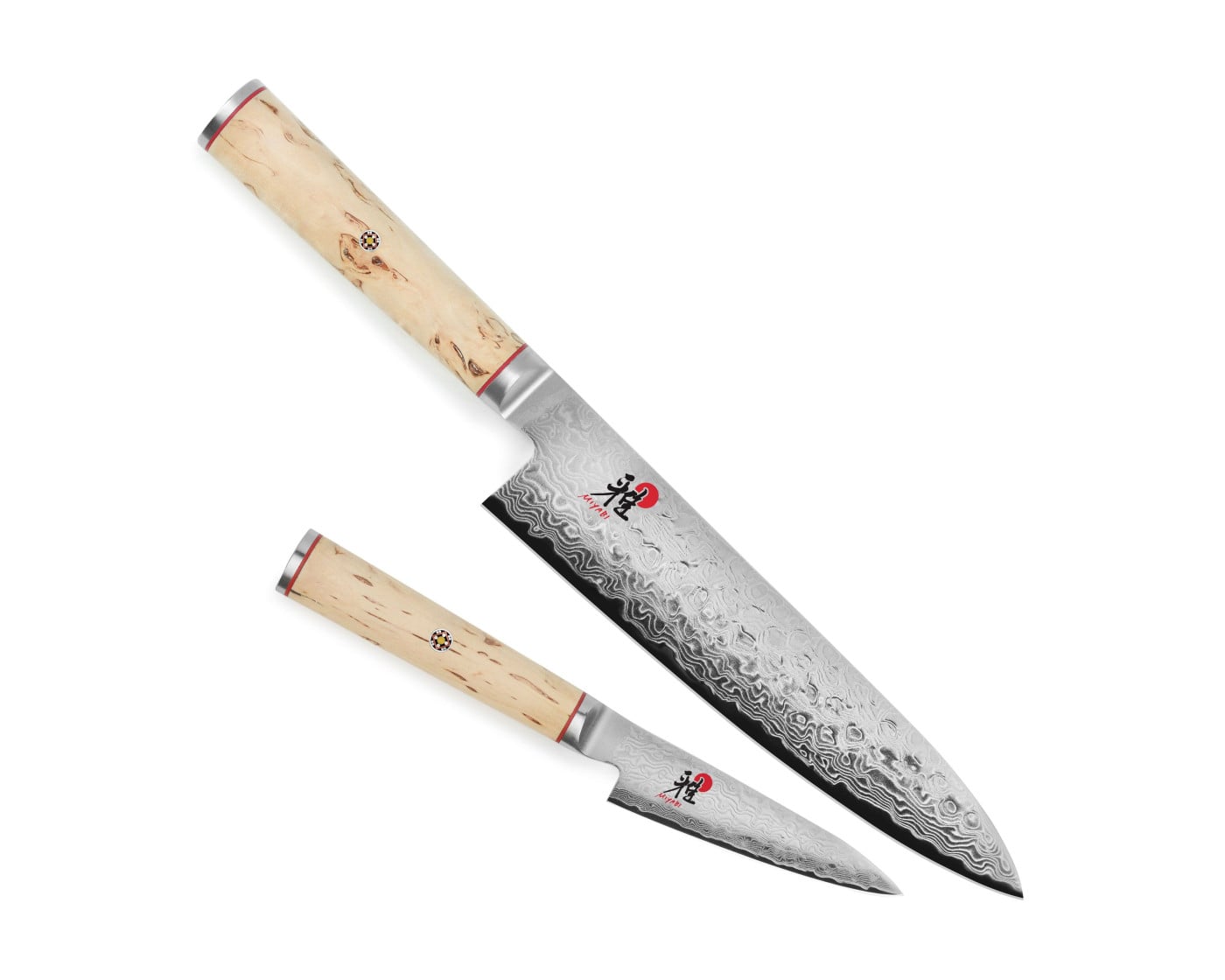 Miyabi Birchwood SG2 2 Piece Chef's & Paring Knife Set