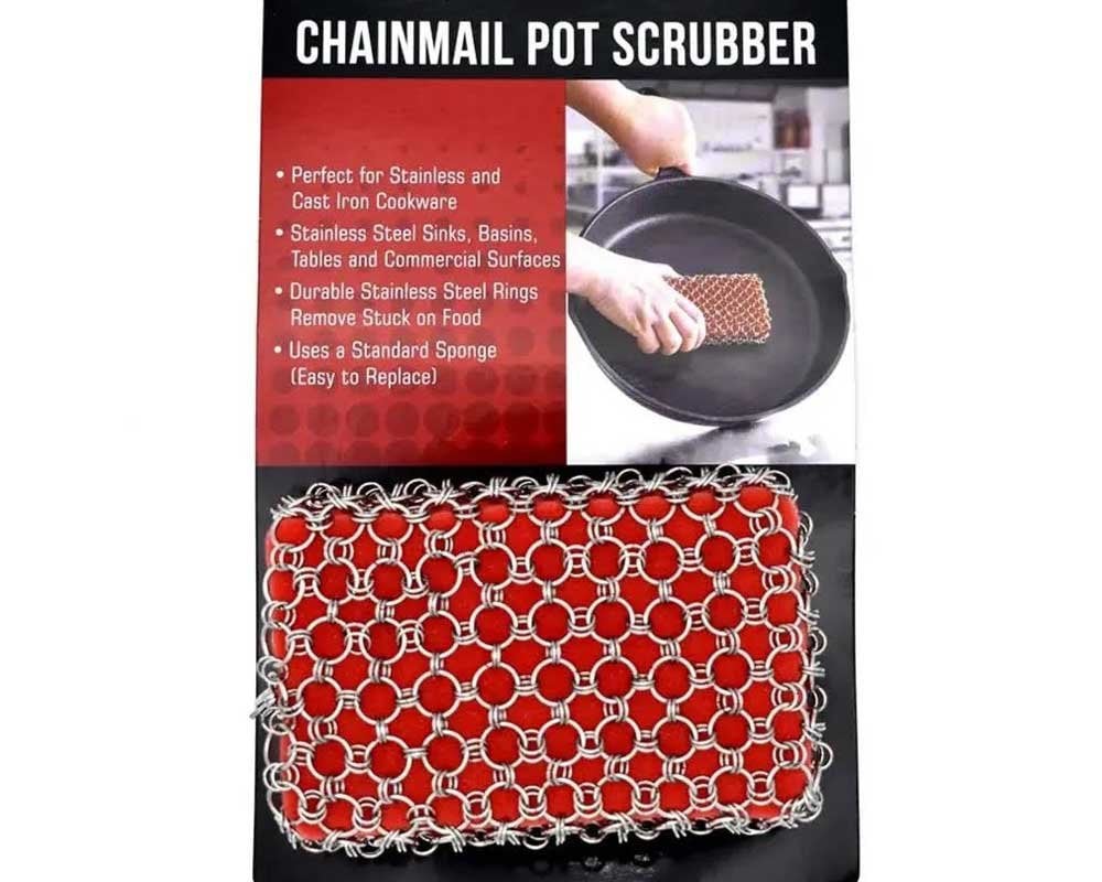 Chain Mail Pot Scrubber