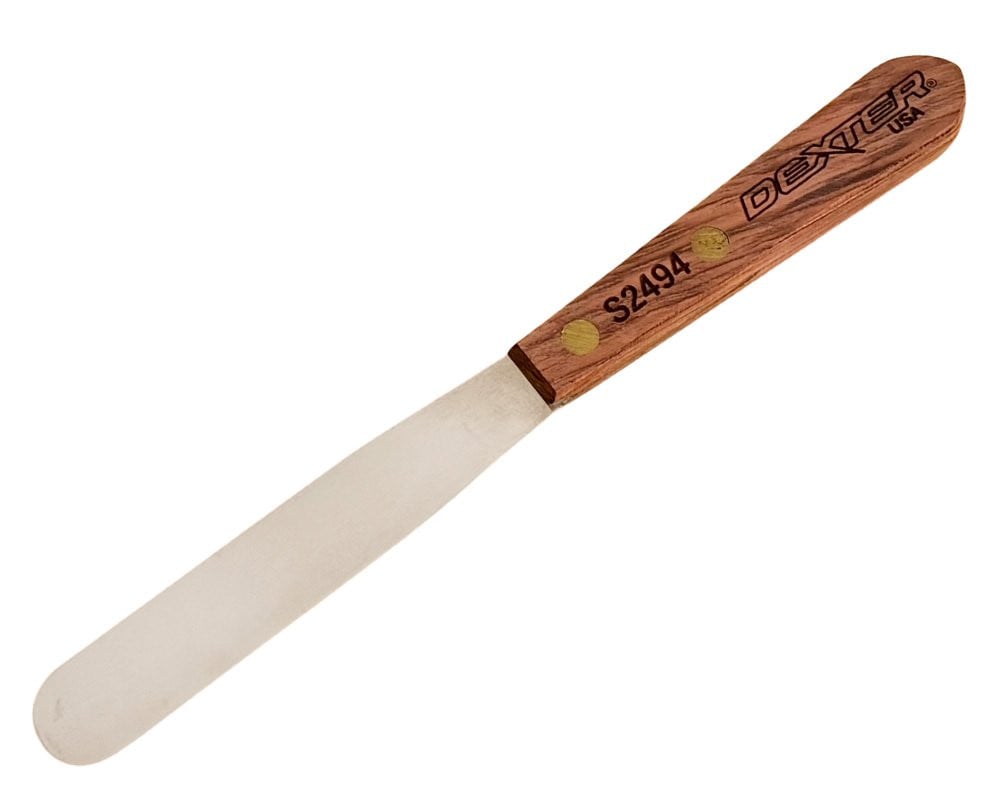 Dexter 4 in. baker's spatula, wood handle