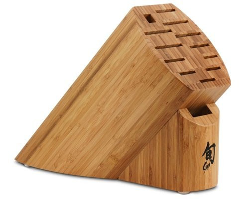 Shun Bamboo 13 Slot Knife Block