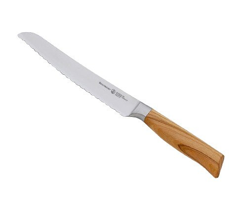 Messermeister Oliva Elite 6 in. Reverse Scalloped Utility Knife