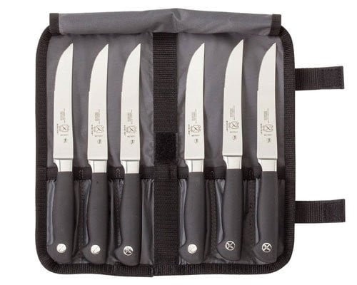 Mercer Genesis 7 Piece Serrated Steak Knife Set