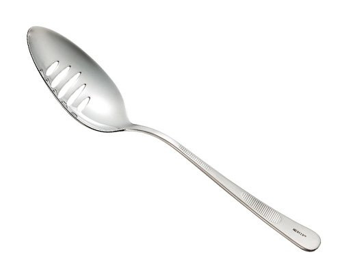 Mercer 9 in. Slotted Plating Spoon
