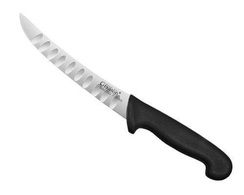Granton 6 in. Wide Curved Boning Knife 