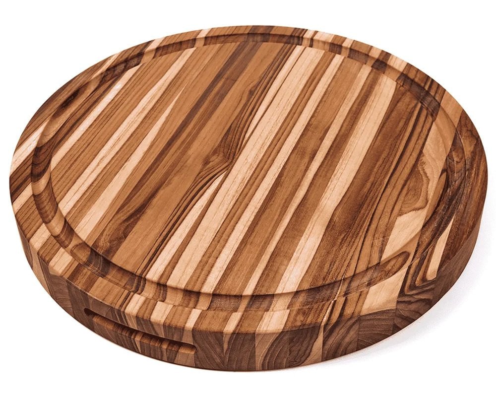 TeakHaus 18 in Round Cutting Board