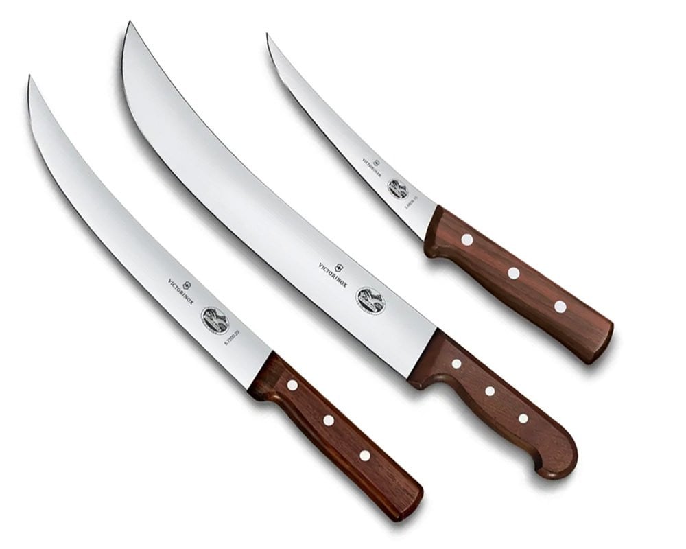 Victorinox Hardwood 3 Pc Butcher Set