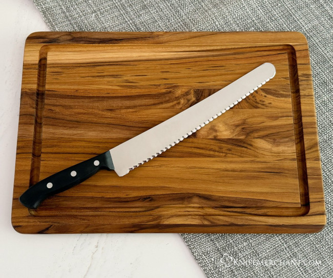 F. DICK パン切りナイフ、ケーキクーラー、カッティングボード3個セット F. Dick Superior Scalloped Edge Bread Knife | Knife Merchant
