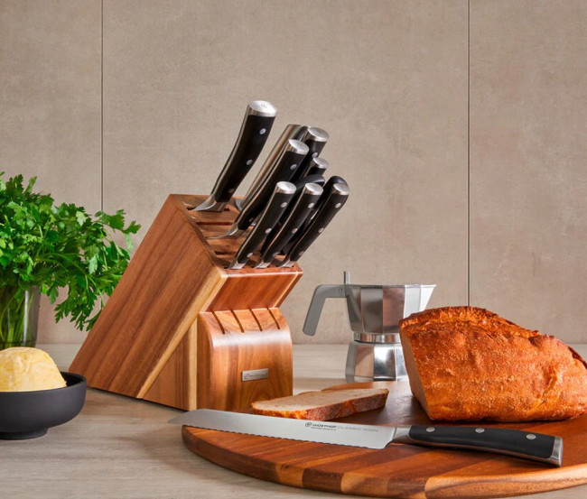 Wusthof Classic Ikon 11pc German Knife Block Set | Knife Merchant
