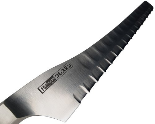 Glestain K Series 9.8 in Serrated Slicer | Knife Merchant