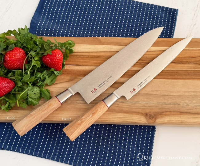 Suncraft Senzo Twisted Octagon Knife Block Set | knifemerchant.com