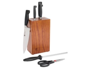 Zwilling Four Star 8pc Knife Block Set