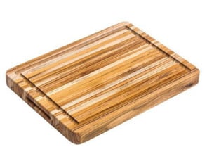 TeakHaus 16 x 12 x 1.5 in. Edge Grain Cutting Board