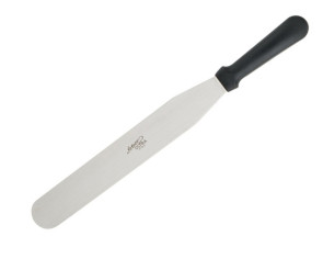 Ateco 12 in. x 1 3/4 in. Flat Icing Spatula