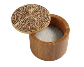 Tree of Life Round Salt Box