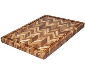 TeakHaus Herringbone 18 x 24