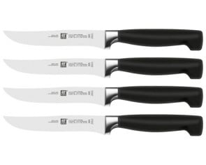 Zwilling J.A. Henckels Four Star 4pc Steak Knife Set