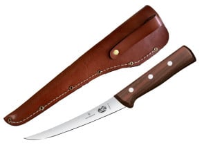 6” Curved Semi-Stiff Boning Knife w/Sheath