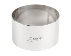 Ateco 3x1.75 in. Round Food Mold