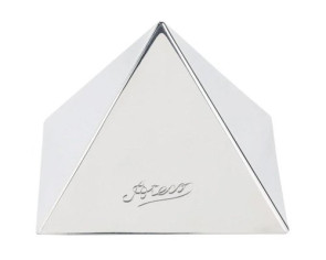 Ateco 2 1/2 in. x 3 1/2 in. Pyramid Mould Pastry Cutter 