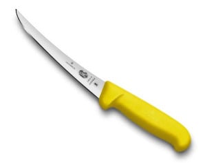 Victorinox 6 in Curved Flex Boning, Yellow Handle