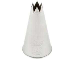 Ateco 1/4 in. Seamless Stainless Star Tip