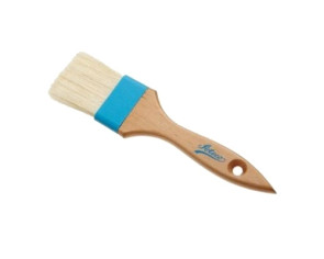Ateco 2 in. Pastry Brush with White Bristle and Plastic Ferrule