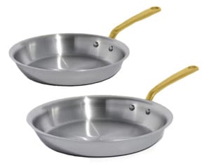 MadeIn Stainless Clad Frying Pan Set