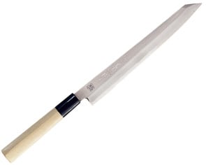 Kikuichi White Carbon 9.4 in. (240mm) Yanagi Kiritsuke