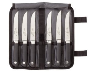 Mercer Genesis 7 Piece Serrated Steak Knife Set