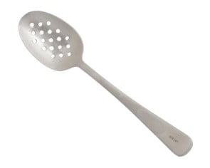 Mercer 7 7/8 in. Perforated Plating Spoon 