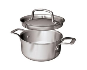 Paderno Professional Sauce Pot with Lid - 3/4 qt (0.7L)
