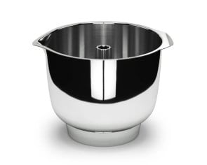 Ankarsrum Stainless Steel Beater Bowl with silicone stability ring for Ankarsrum Assistent Original stand mixers.