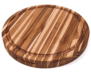 TeakHaus 18 in Round Cutting Board