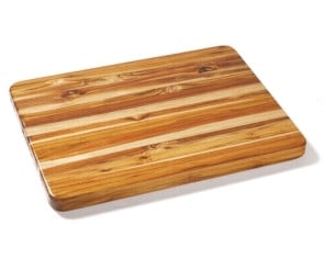 Proteak 24 in. x 18 in. Edge Grain Teak Cutting Board