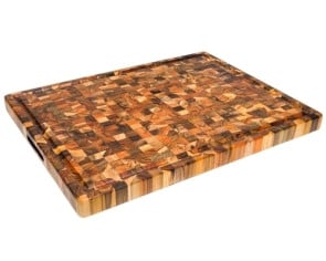 TeakHaus 24x18x1.5 in. End Grain Cutting Board