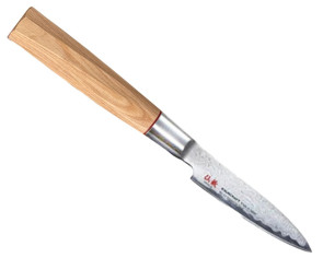 Suncraft Twisted Octagon 80mm Paring Knife