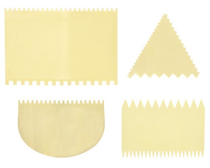 Thermohauser Cake Comb Set (8 combs on 4 tools)