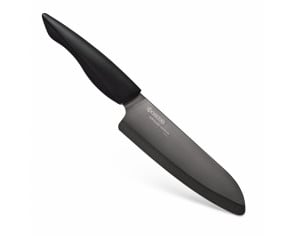 Kyocera Innovation Black 6'' Ceramic Chef's Knife Santoku