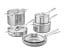 10-pc, Stainless Steel Cookware Set