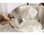 Matfer Bourgeat 17 3/4 in. Balloon Shaped Exoglass Egg Whisk