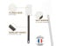 Matfer Elveo 14 in. Rubber Spatula diagram